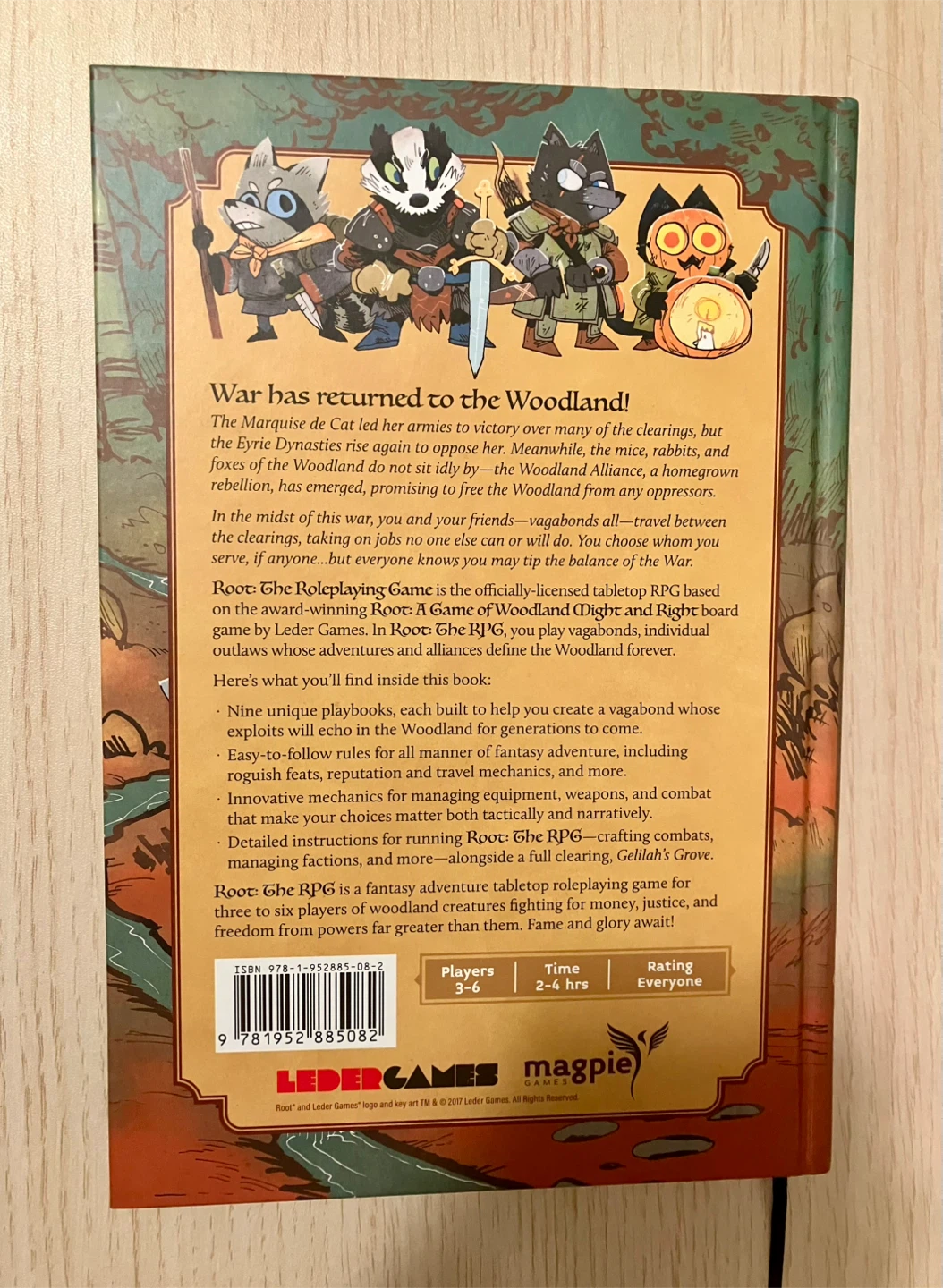 Root The RPG Roleplaying Game Core Book - photo 2
