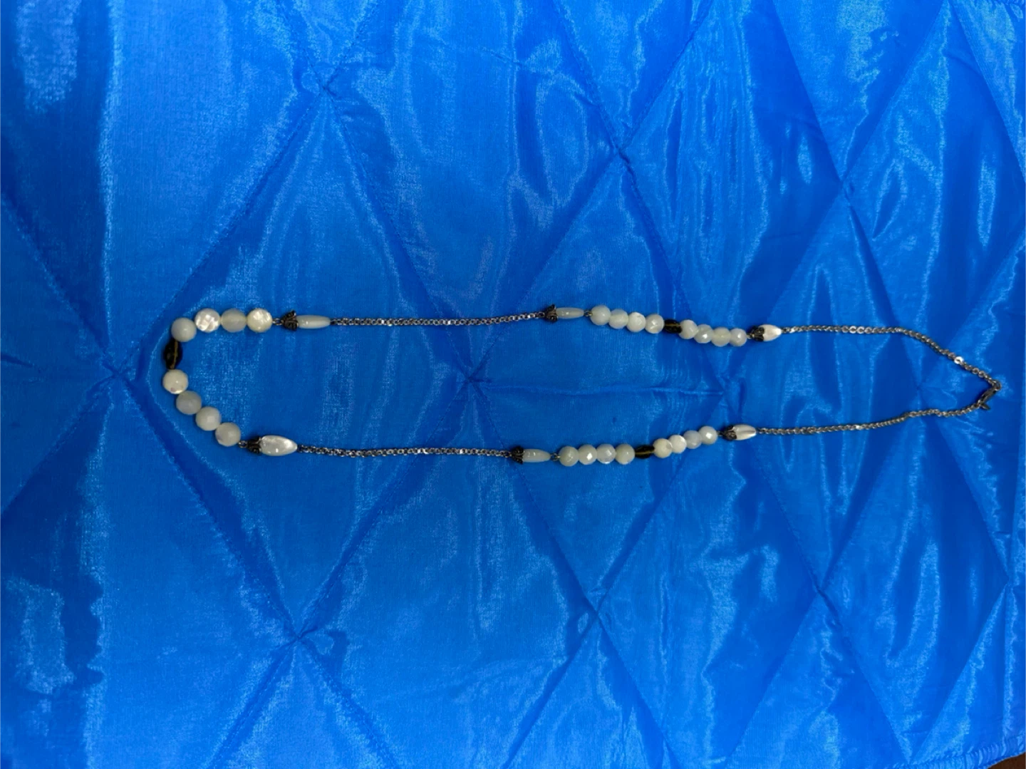 925 Sterling Silver Beaded Necklace - photo 2