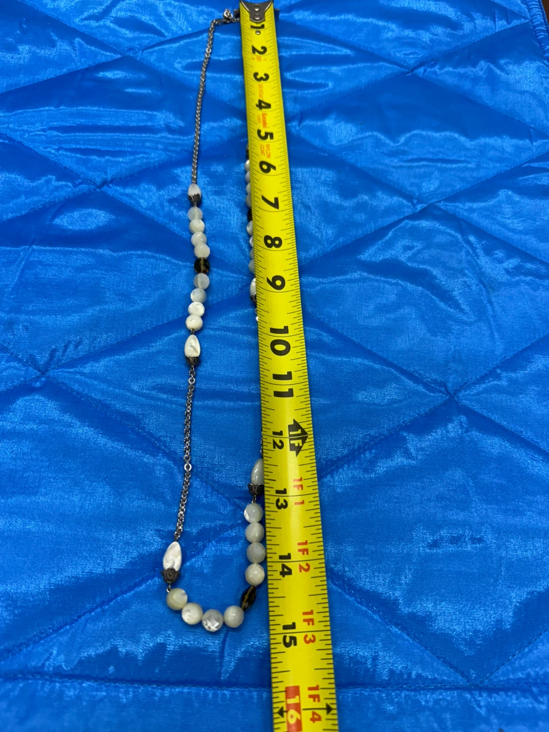 925 Sterling Silver Beaded Necklace - photo 3