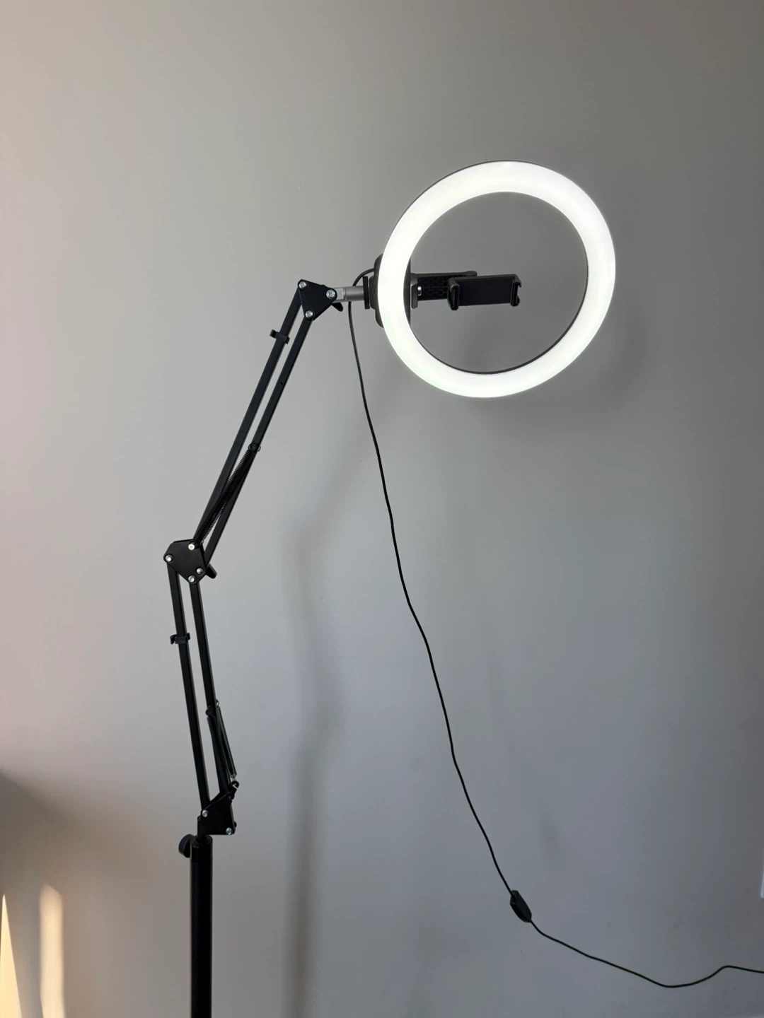 Adjustable 10” Ring Light with Phone Holder