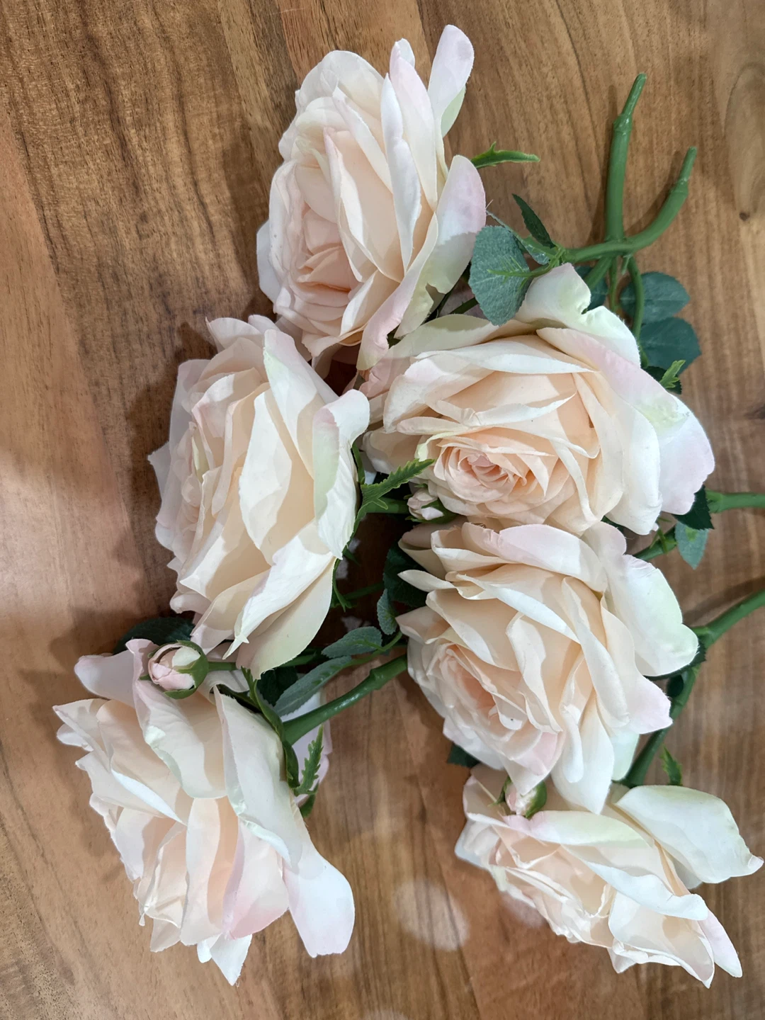 Artificial Rose Stems (Set of 5)