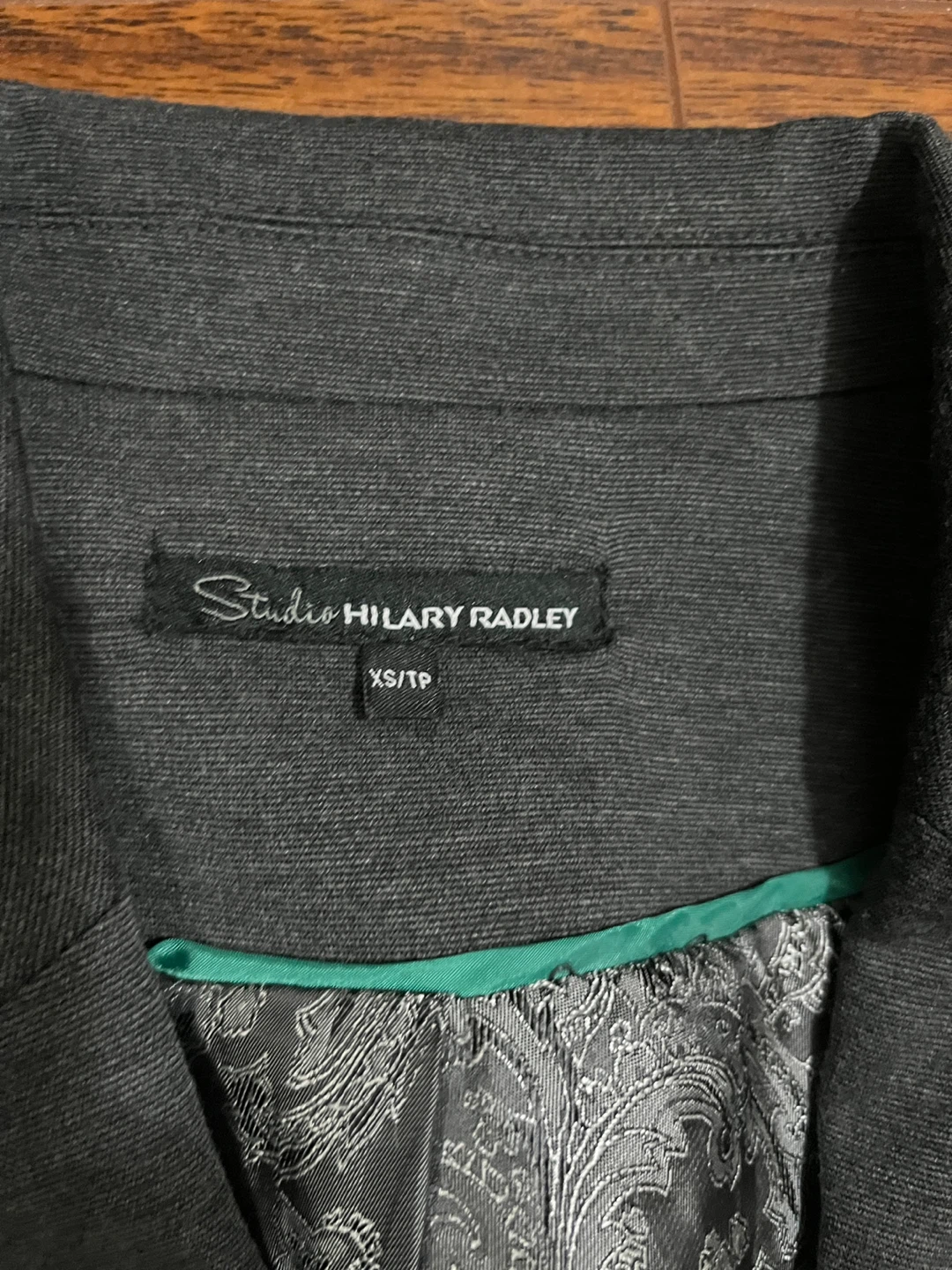 Hilary Radley women’s XS blazer, stretch, office, grey - photo 2