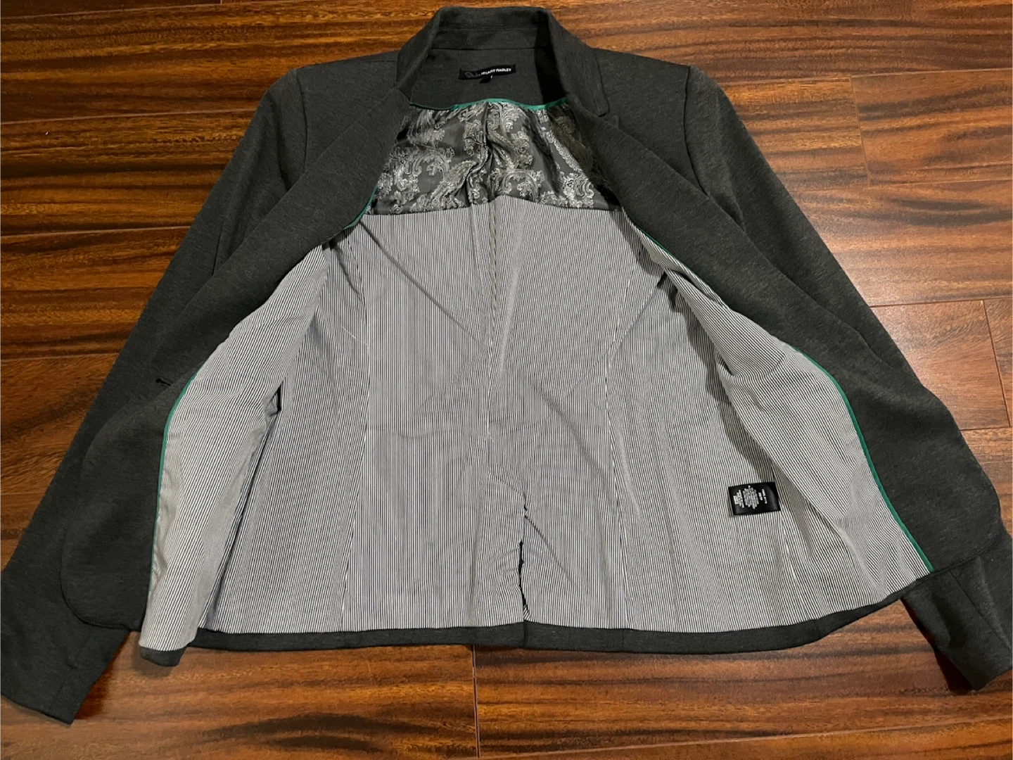 Hilary Radley women’s XS blazer, stretch, office, grey - photo 3
