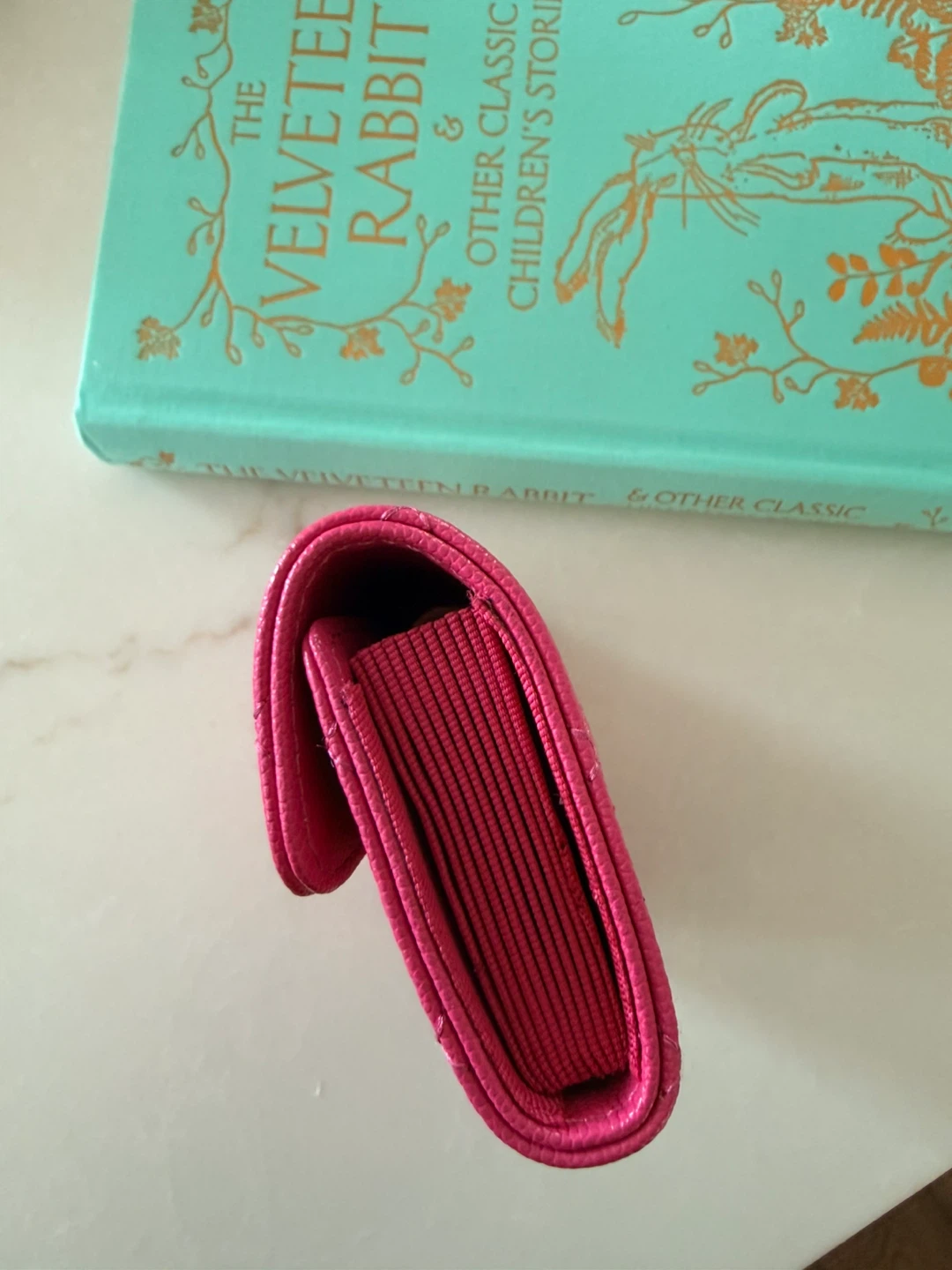 Chanel Pink Quilted Card Holder - photo 2