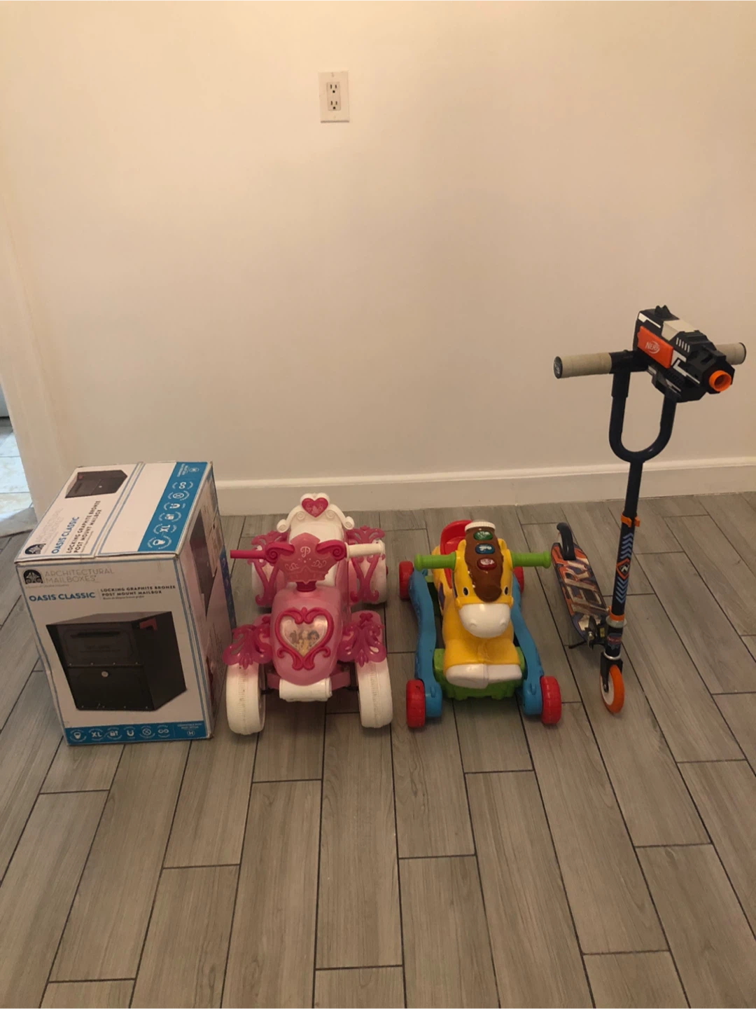 Kids Ride-On Toys and Mailbox Lot - photo 4