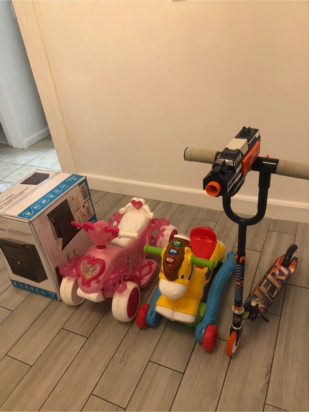 Kids Ride-On Toys and Mailbox Lot - photo 2