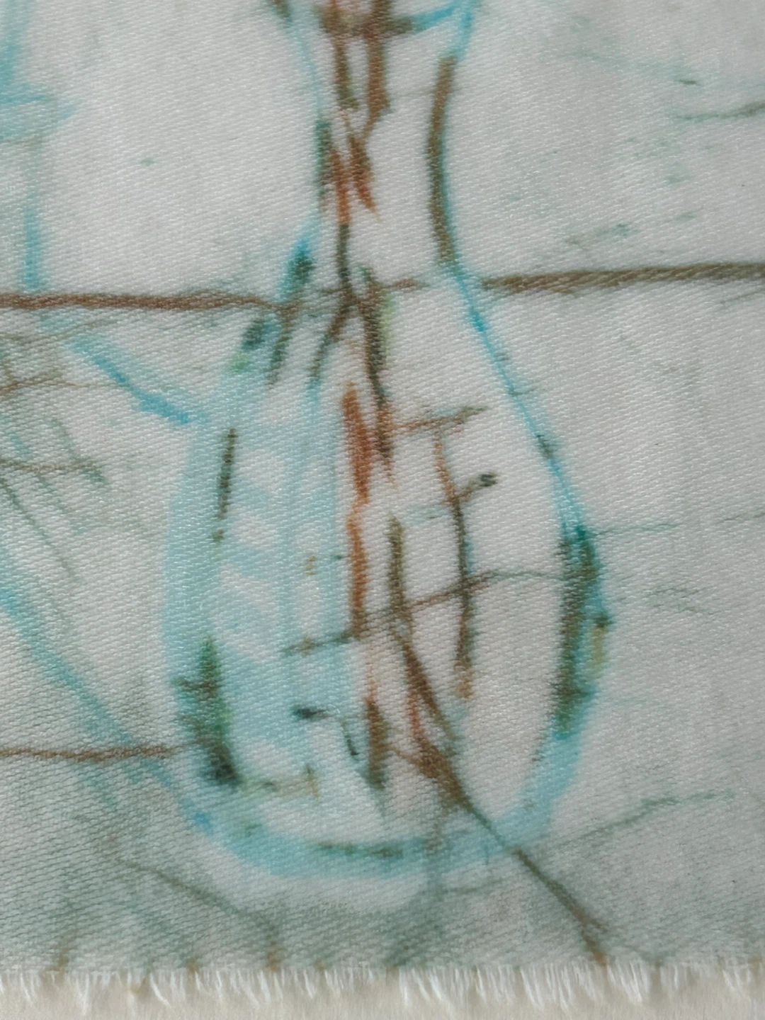 Vintage 1988 Signed Floral Silk/Textile Art - photo 4