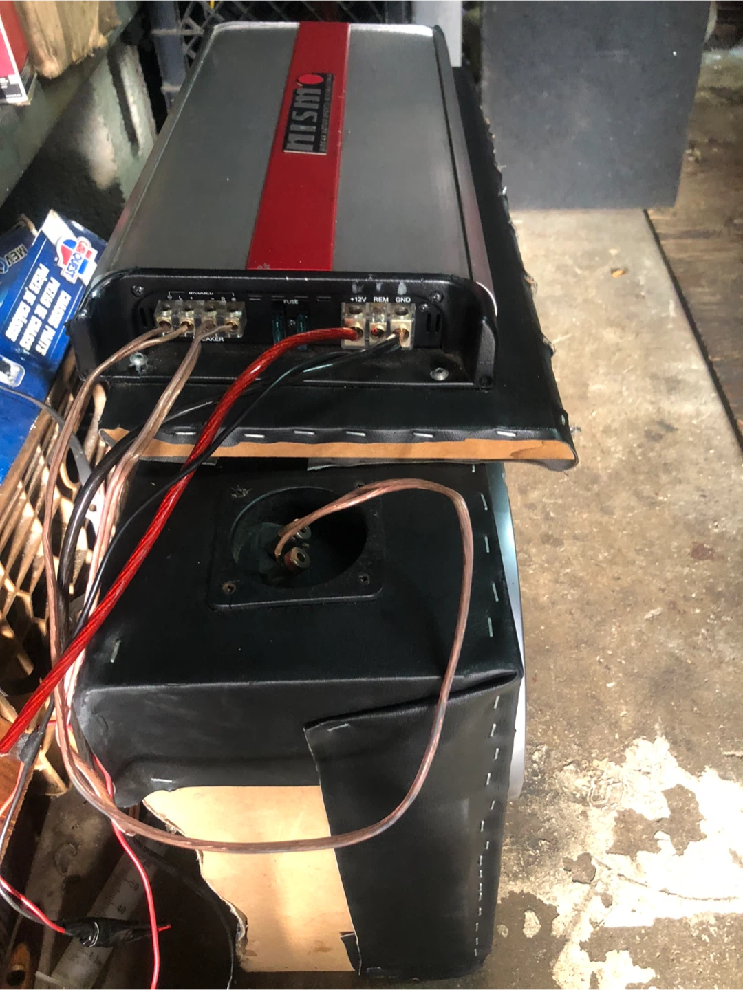 Nismo Pioneer Dual Subwoofer Box with Amplifier - photo 2