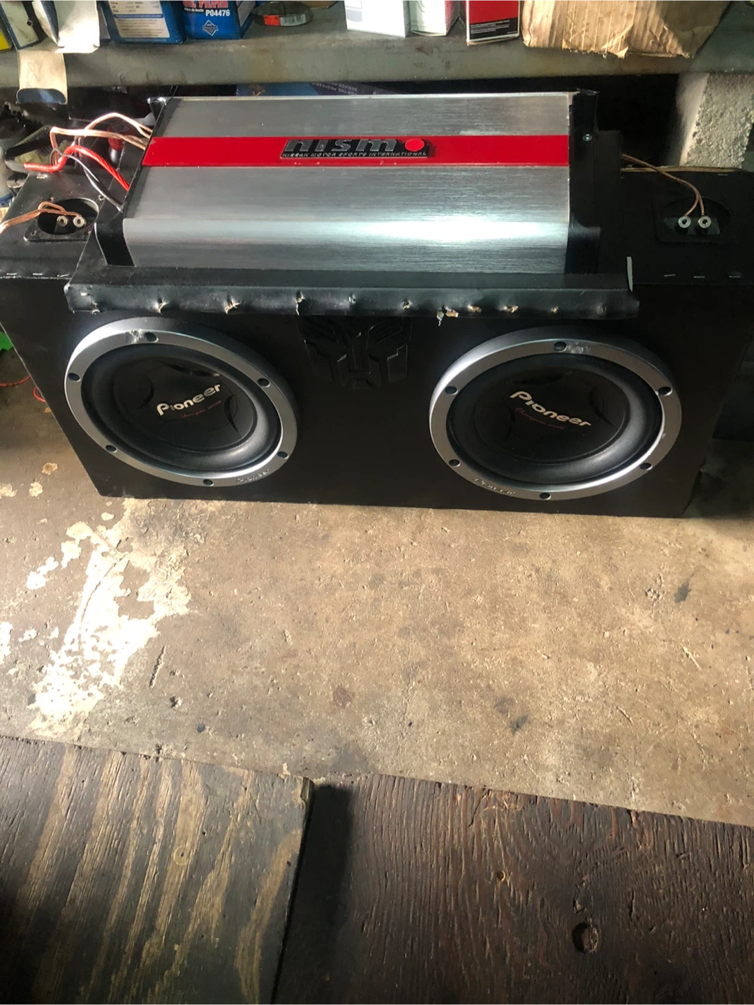 Nismo Pioneer Dual Subwoofer Box with Amplifier - photo 4