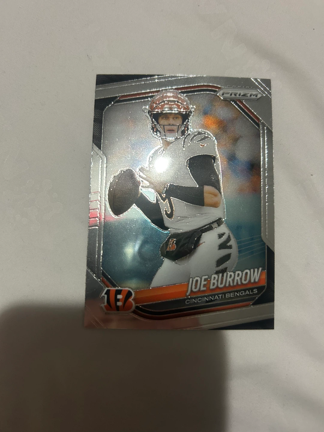 Panini Prizm Joe Burrow Cincinnati Bengals Football Card