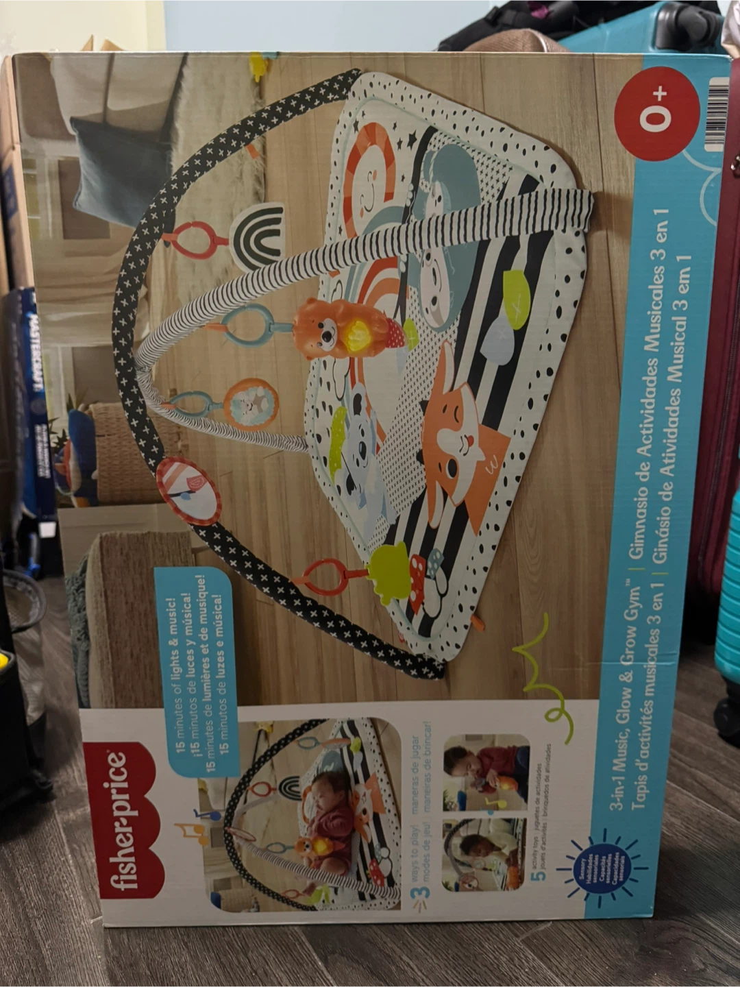 🧡Fisher-Price 3-in-1 Music, Glow & Grow Gym - photo 3