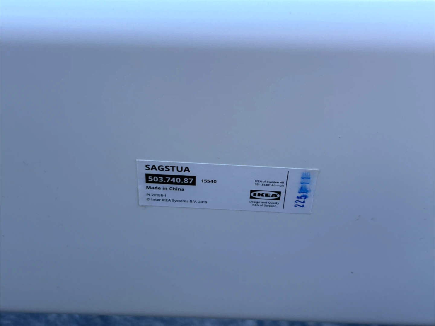 IKEA SAGSTUA Twin Bed Frame - White - photo 3