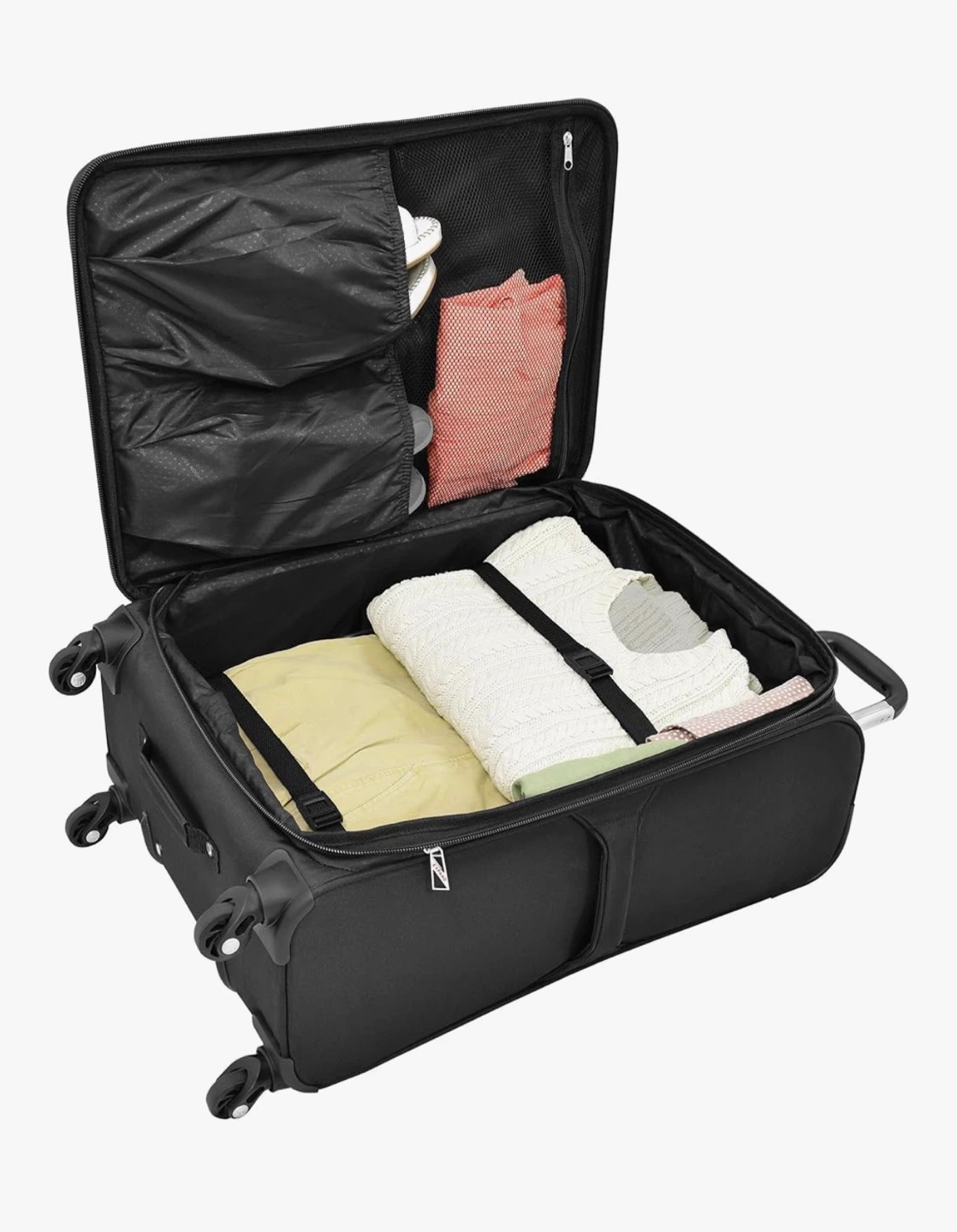 London Fog Black Rolling Suitcase - photo 2