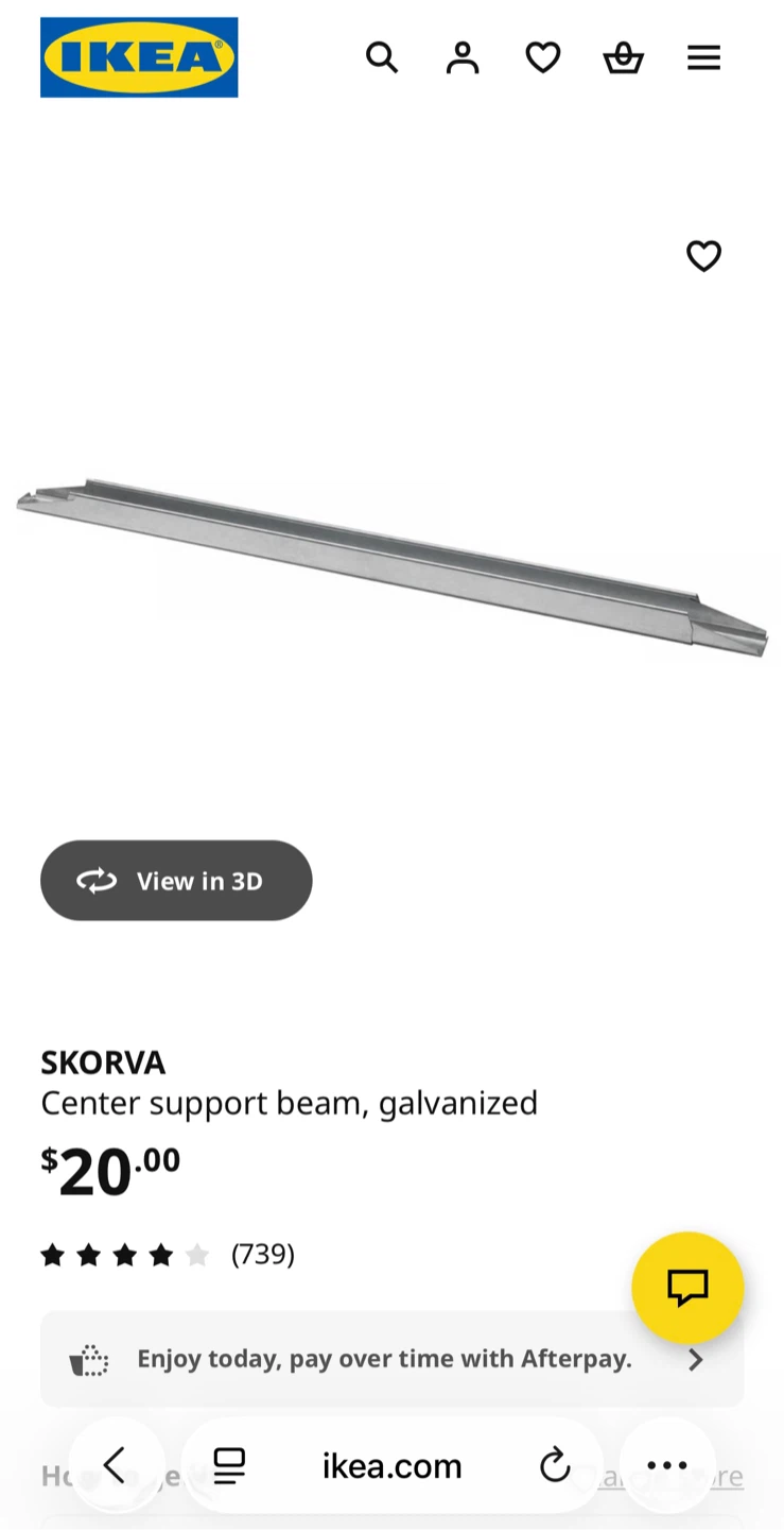 IKEA SONGESAND Queen Bed Frame - White - photo 4