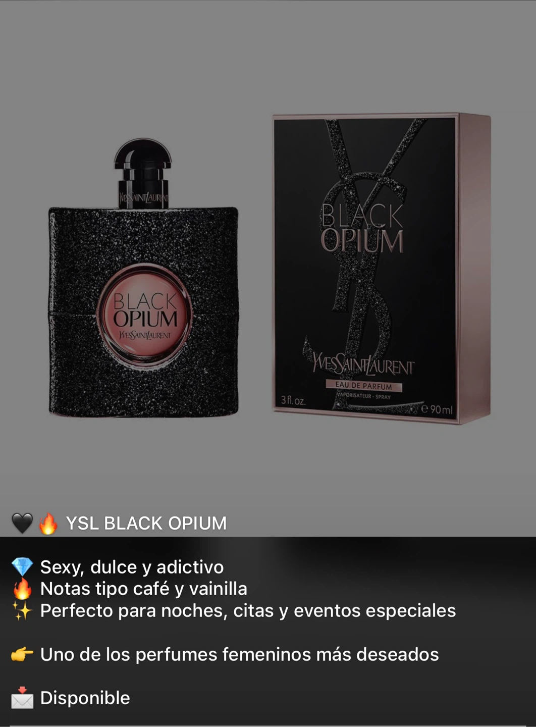 Yves Saint Laurent Black Opium Eau de Parfum for Women, 90ml - photo 5