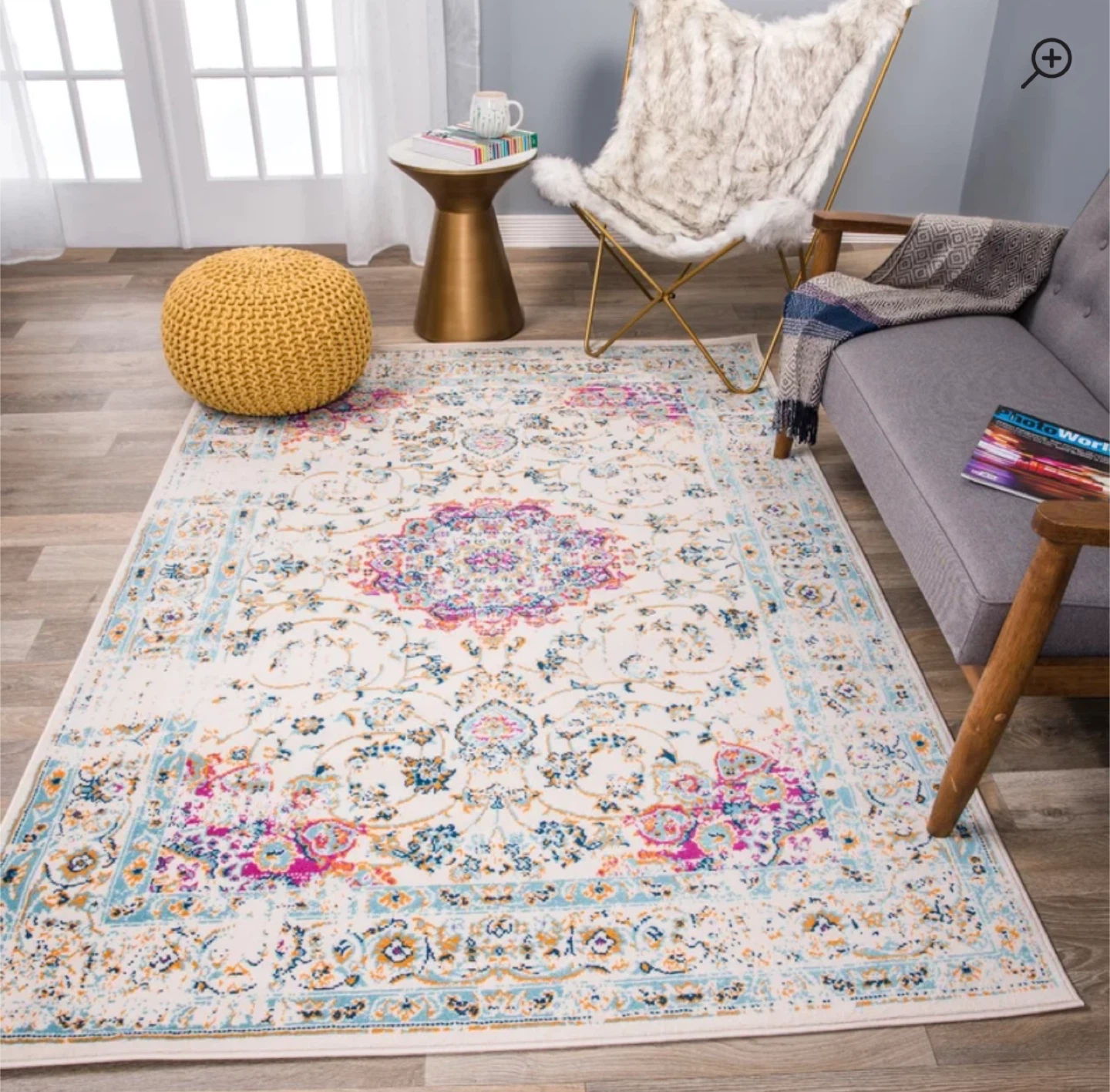 Sealed - New Oriental Style Area Rug 5x7