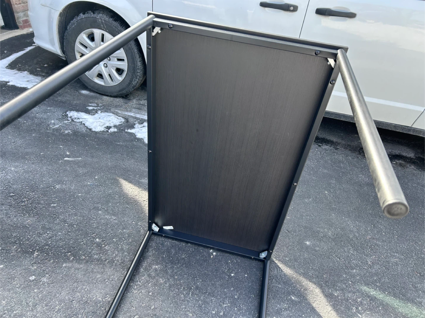 IKEA SANDSBERG Table Black 110x67 cm - photo 4