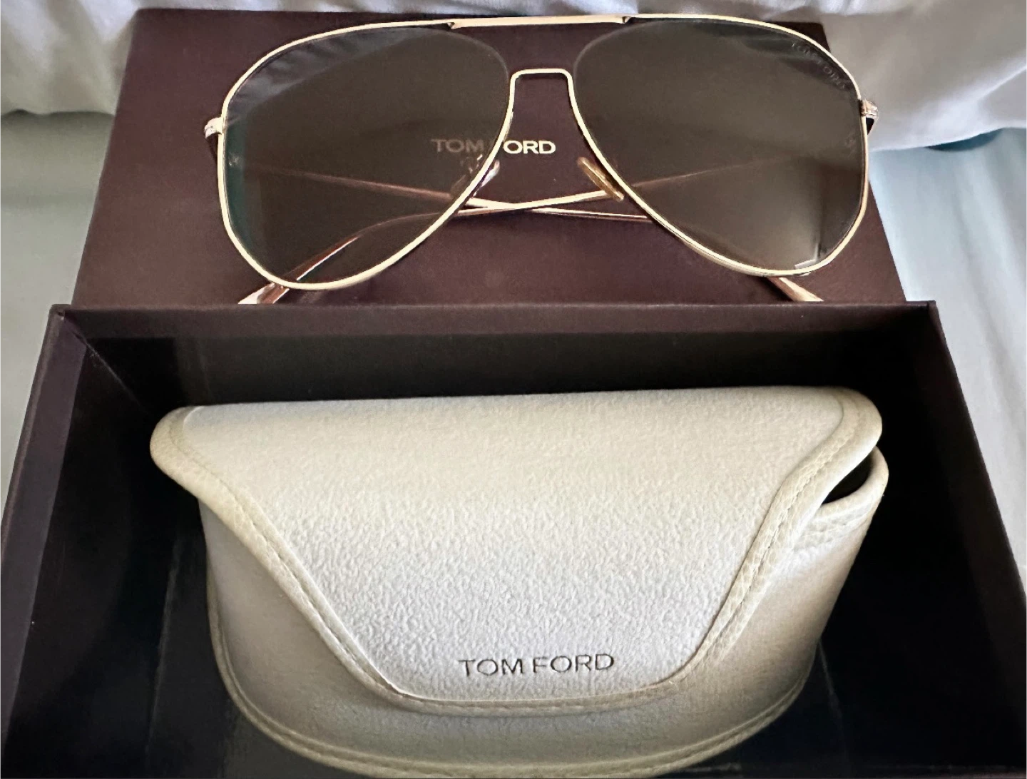 Tom Ford Charles-02 Aviator Sunglasses TF853 28E Gold Rose - photo 3