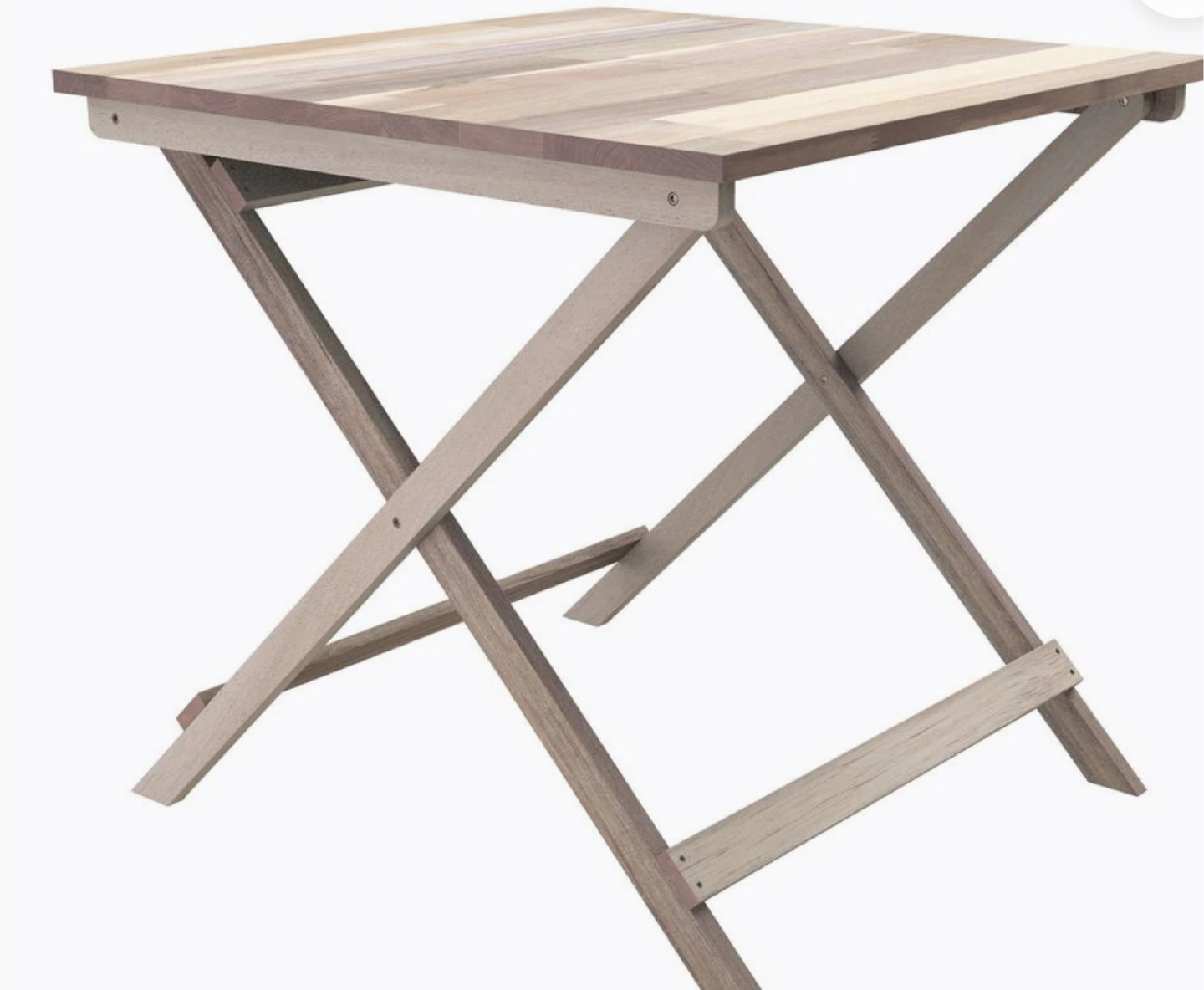 Interbuild Sydney Folding Table - Organic White - photo 3