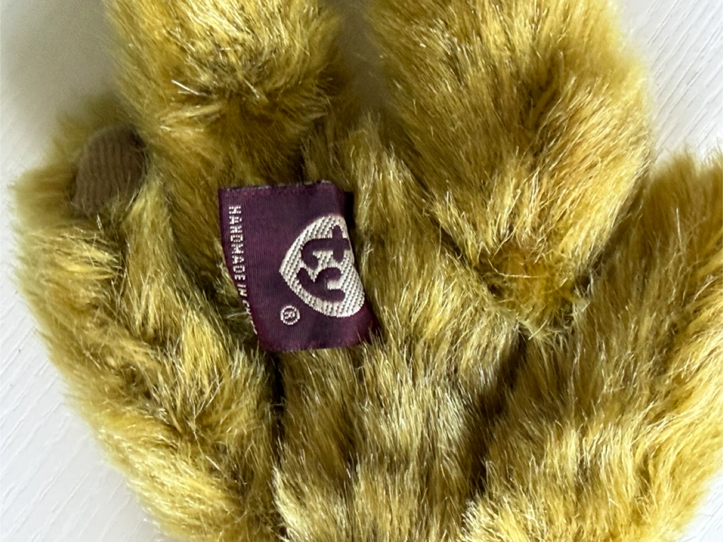 Vintage 1993 Ty Beanie Baby Teddy Bear with tag error - photo 3