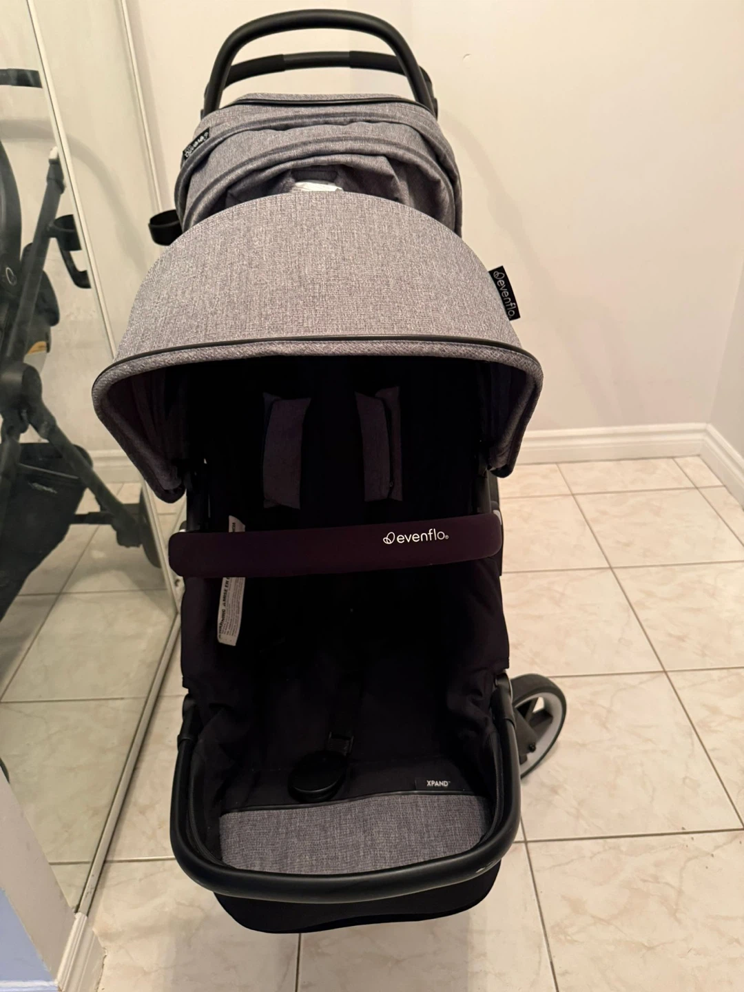 Baby and toddler stroller/ car seat with double seat - photo 2