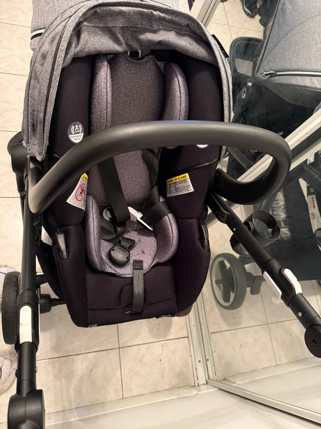 Baby and toddler stroller/ car seat with double seat - photo 5