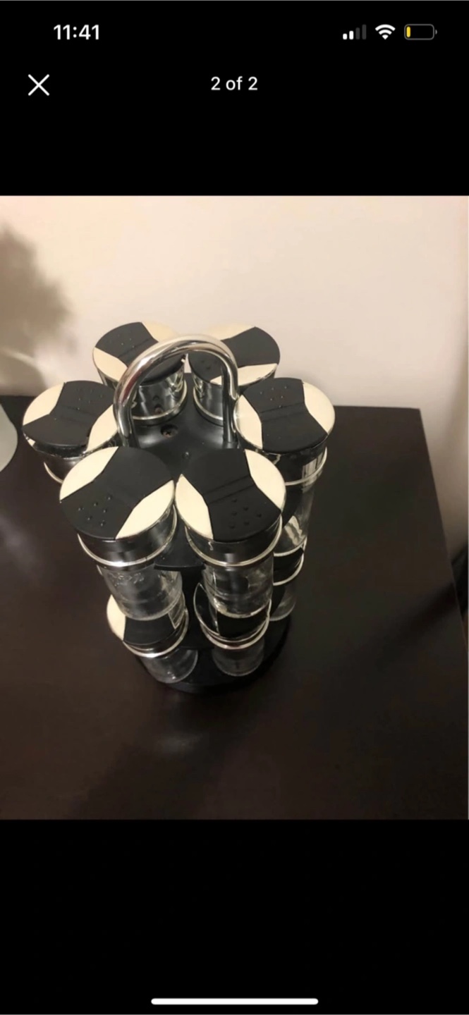 Rotating Spice Rack with 12 Jars - photo 2