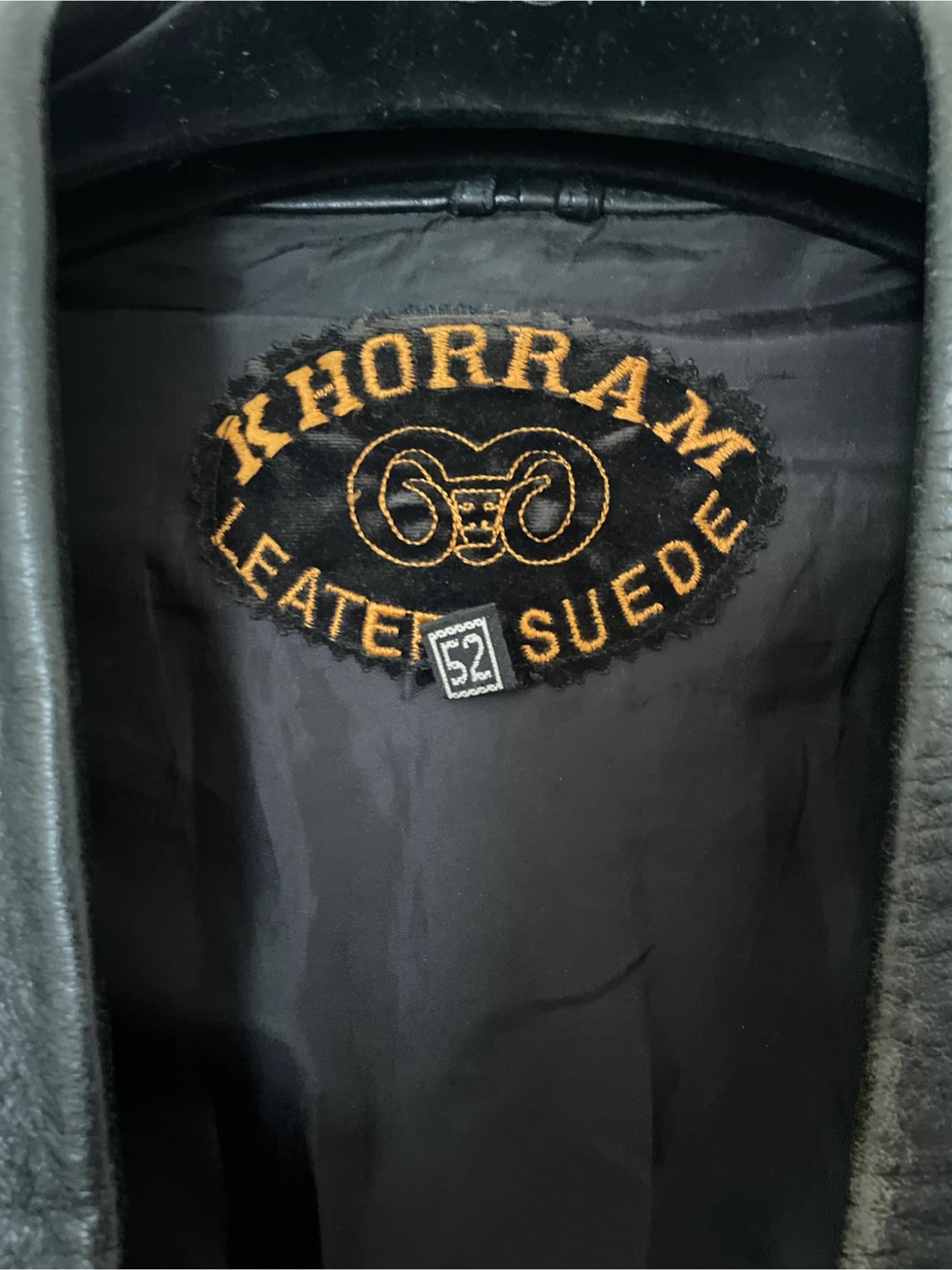 Khorram Leather Suede Jacket - Size 52 - photo 3