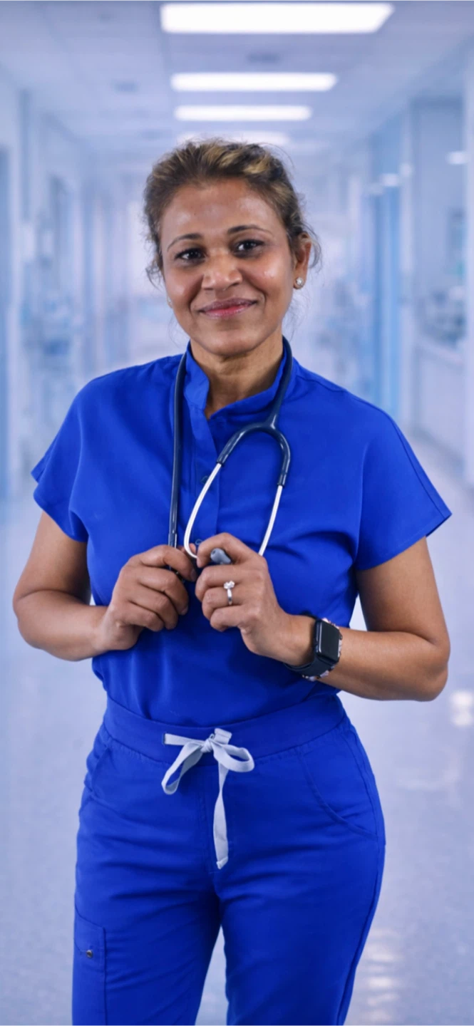 Blue Scrub Set - photo 2