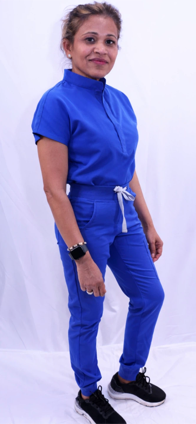 Blue Scrub Set