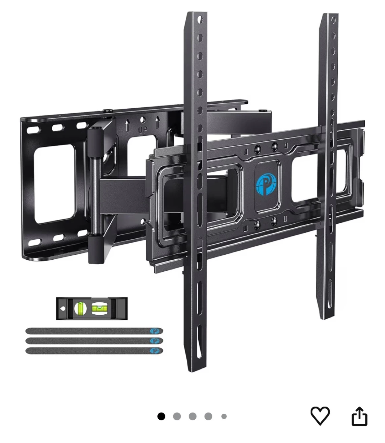 PERLESMITH Full-Motion TV Wall Mount