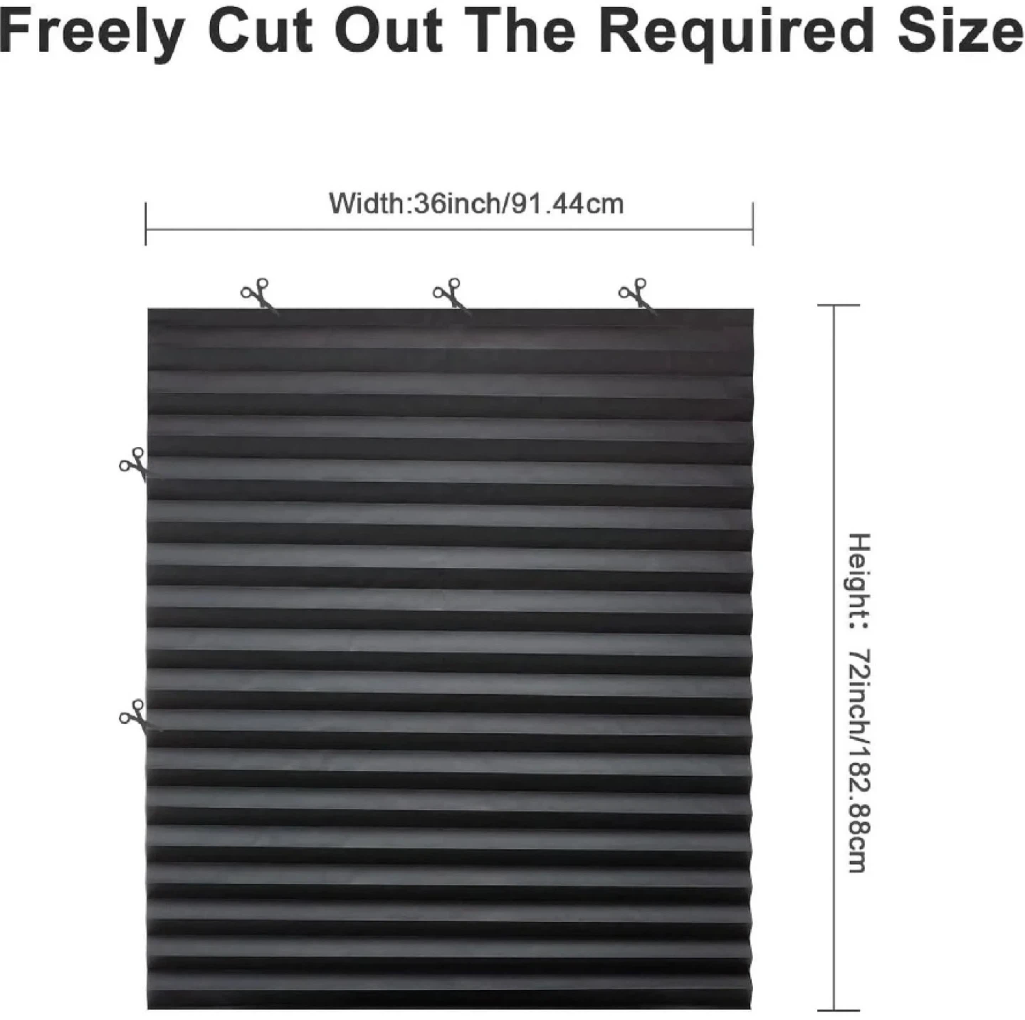 6-Pack Black Paper Blinds - photo 3