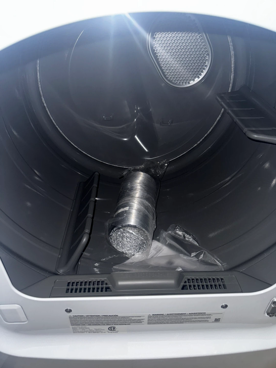 Samsung White Electric Dryer with Moisture Sensor - photo 5