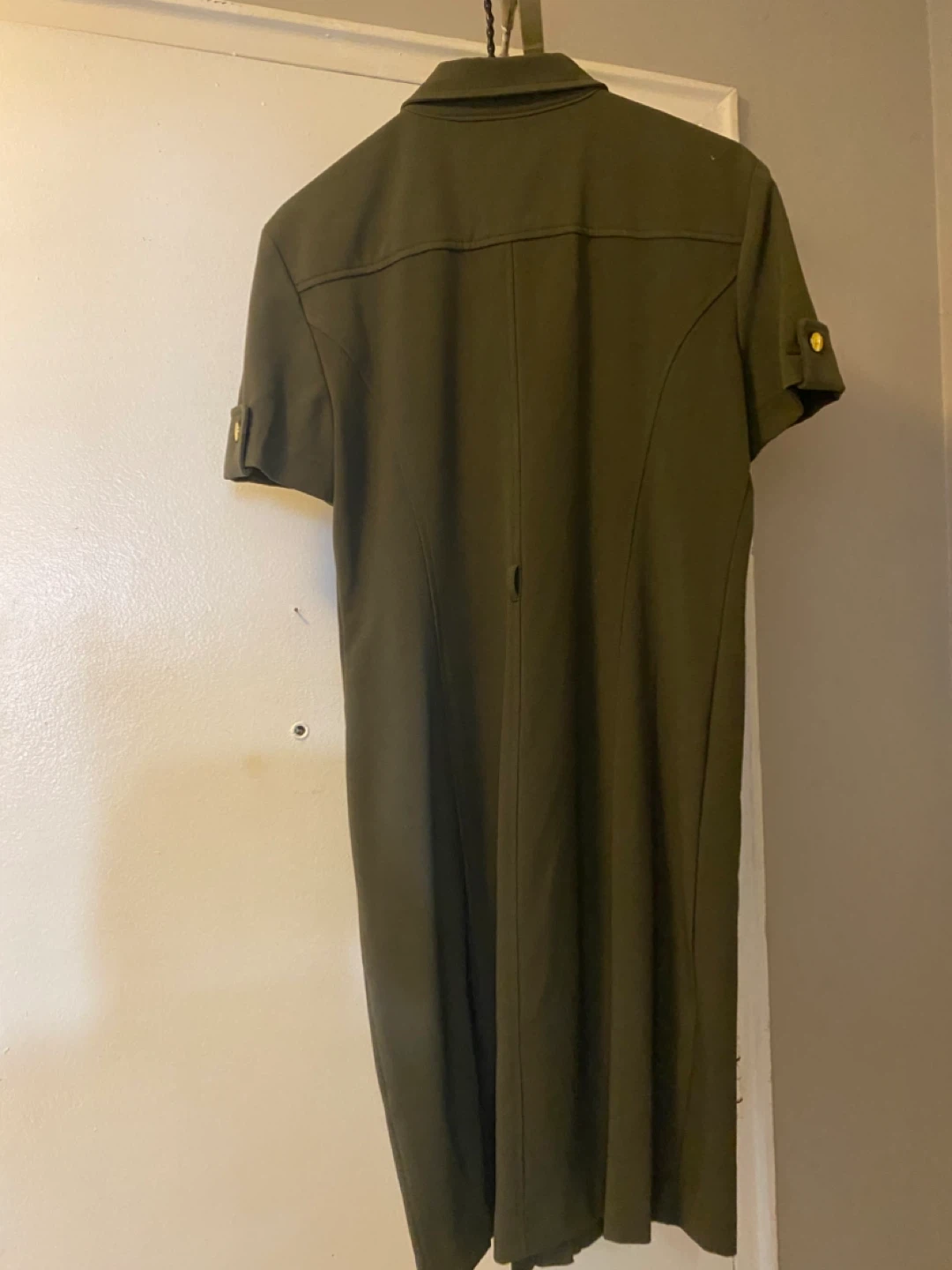 Studio One New York Green Button-Up Dress Size 6 - photo 2