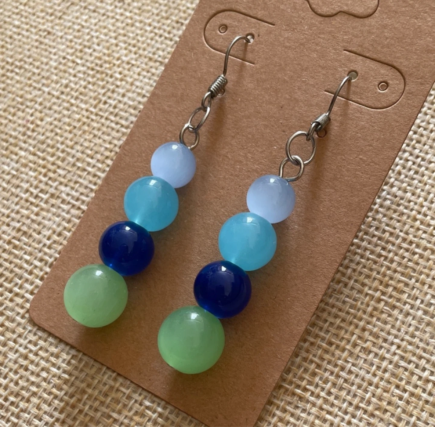Beaded Drop Earrings