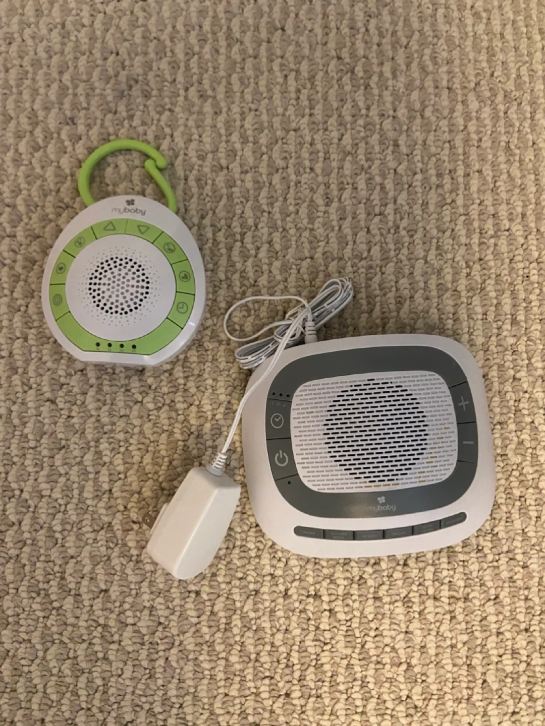 MyBaby Sound Spa Machine with 2 Devices & Power Adapter