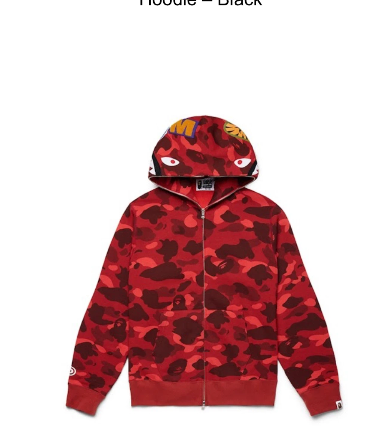 BAPE Shark Camo Full Zip Hoodie - photo 4