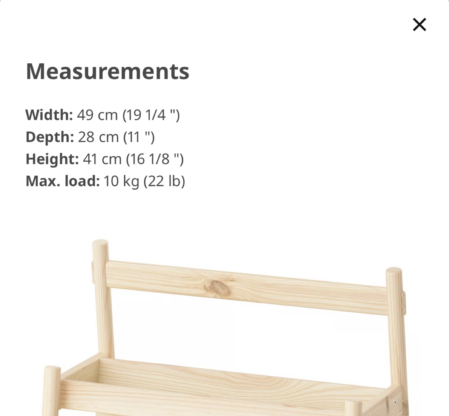 Wooden ikea kid bookshelf rack - photo 5