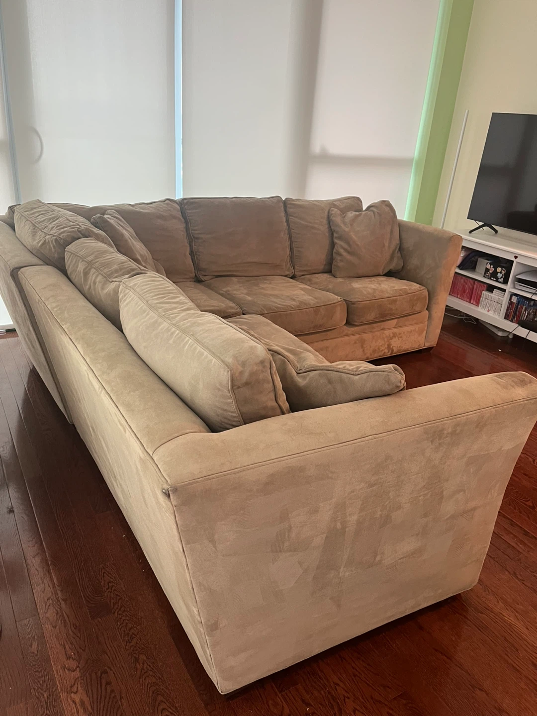 Tan Sectional Couch- PICK UP ONLY! - photo 3