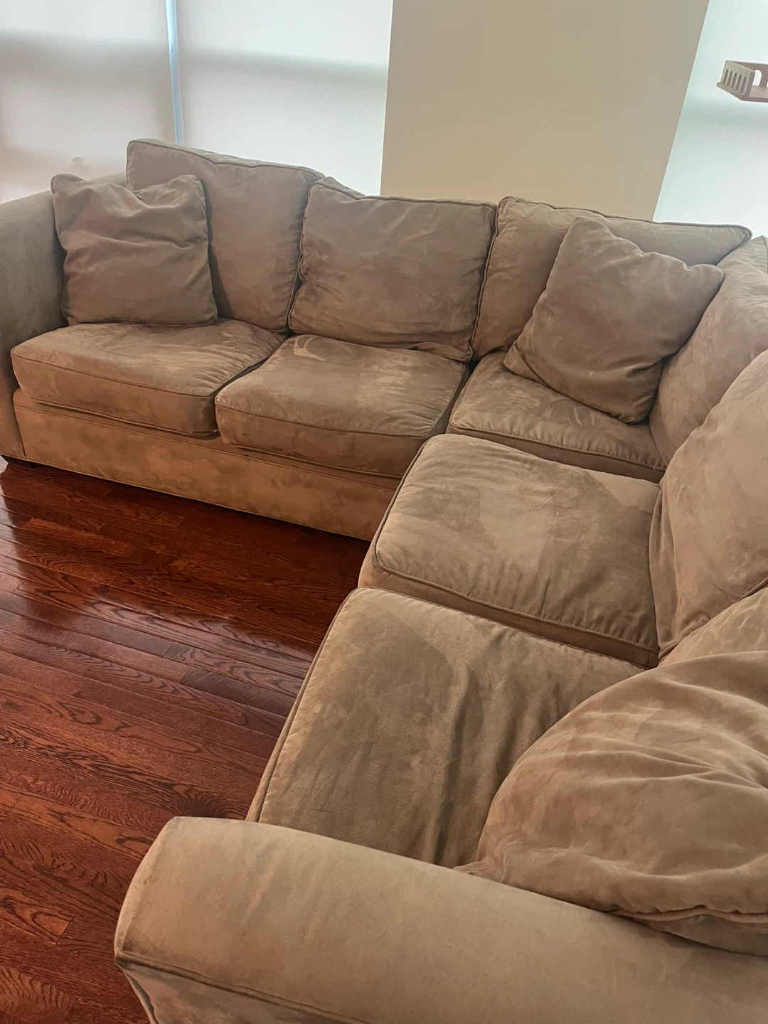 Tan Sectional Couch- PICK UP ONLY! - photo 2