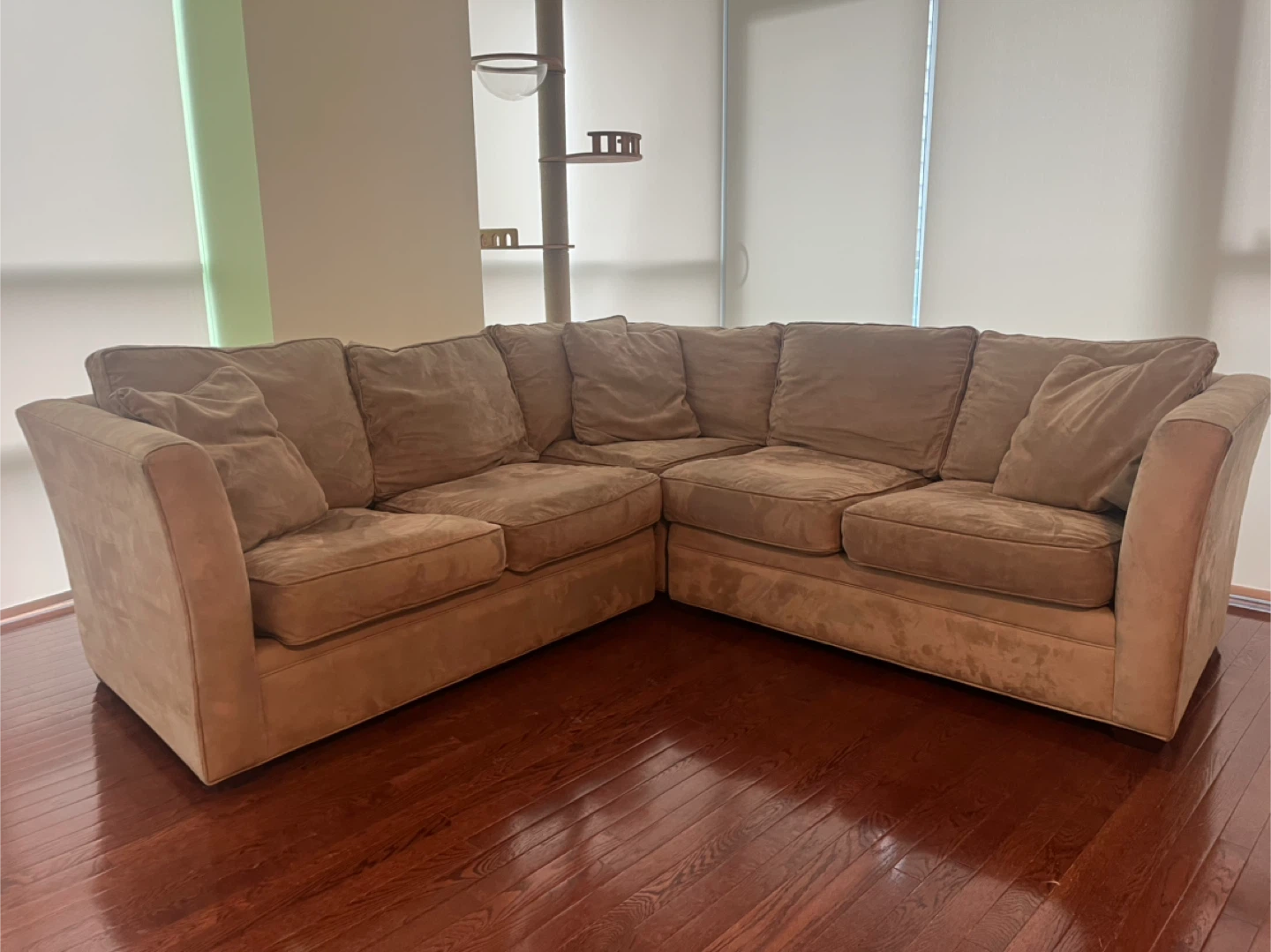 Tan Sectional Couch- PICK UP ONLY!