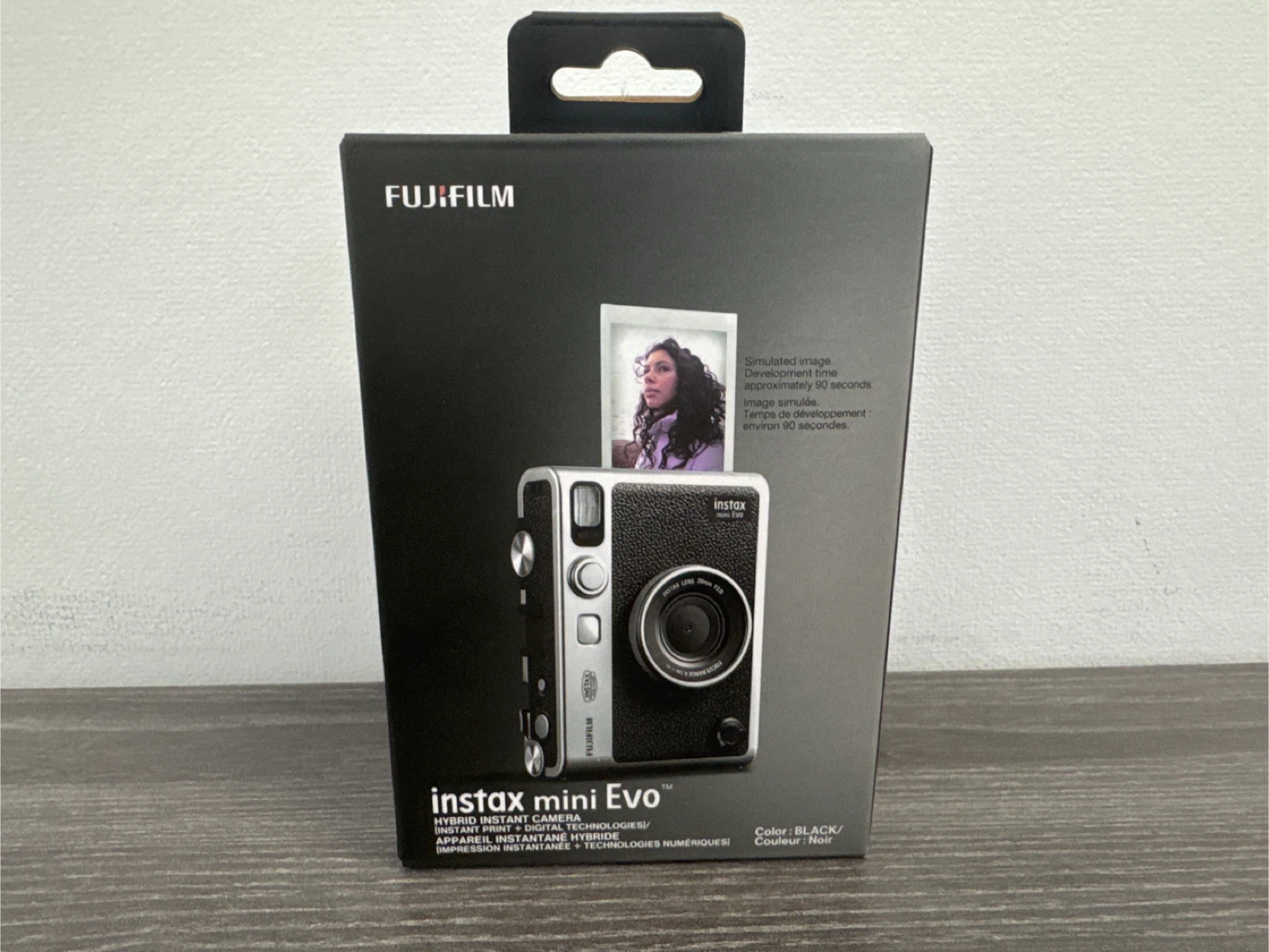Fujifilm Instax Mini Evo Hybrid Instant Camera - Black - photo 2