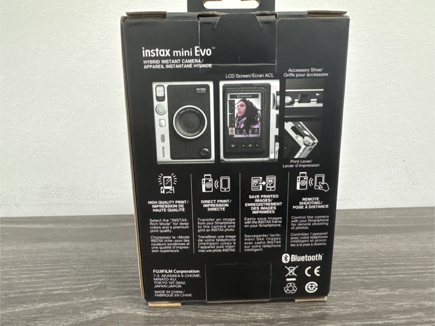 Fujifilm Instax Mini Evo Hybrid Instant Camera - Black - photo 4