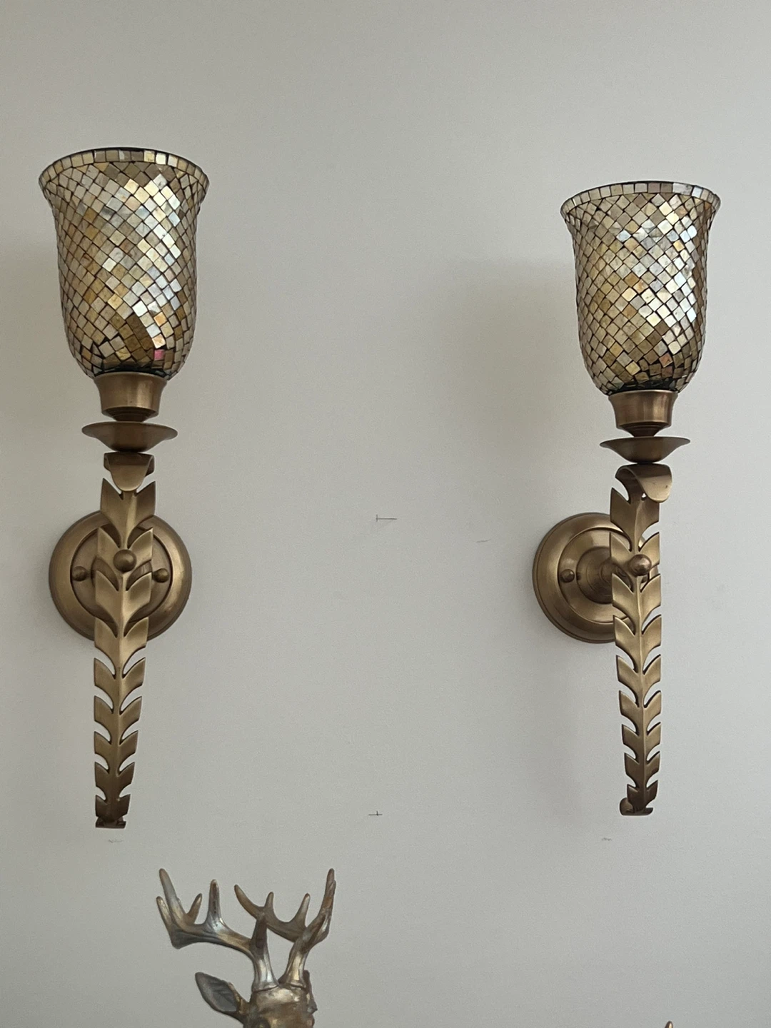 Mosaic Sconce Wall Light Fixture
