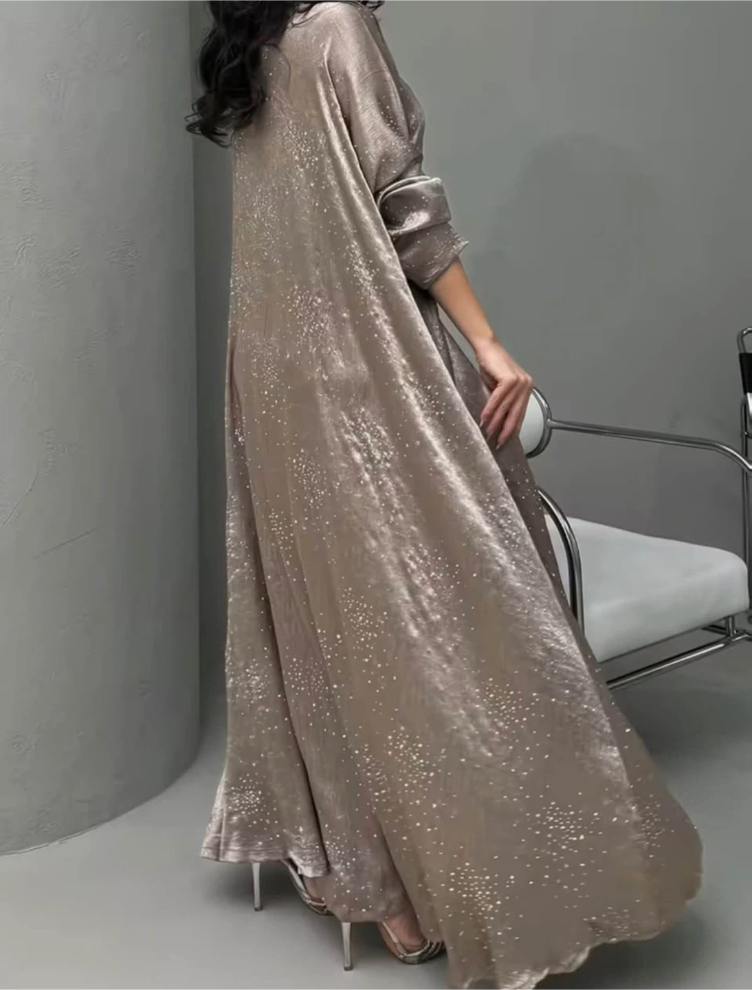 Women's Embellished Kaftan Dress - photo 3