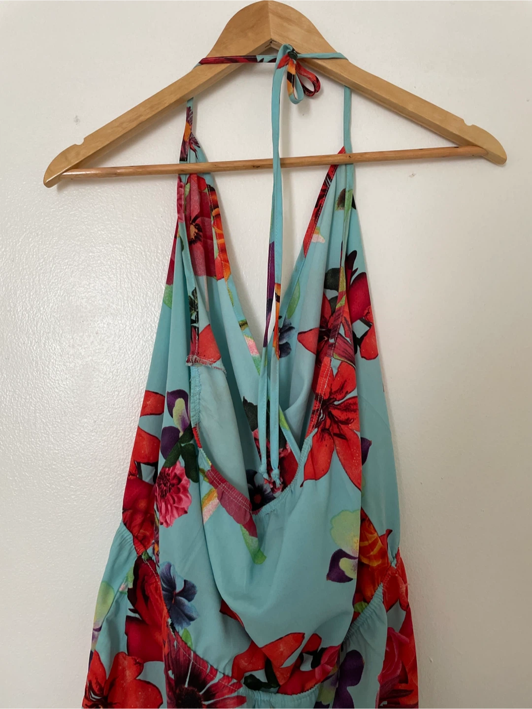 UK2L Floral Print Halter Romper - Size S - photo 3