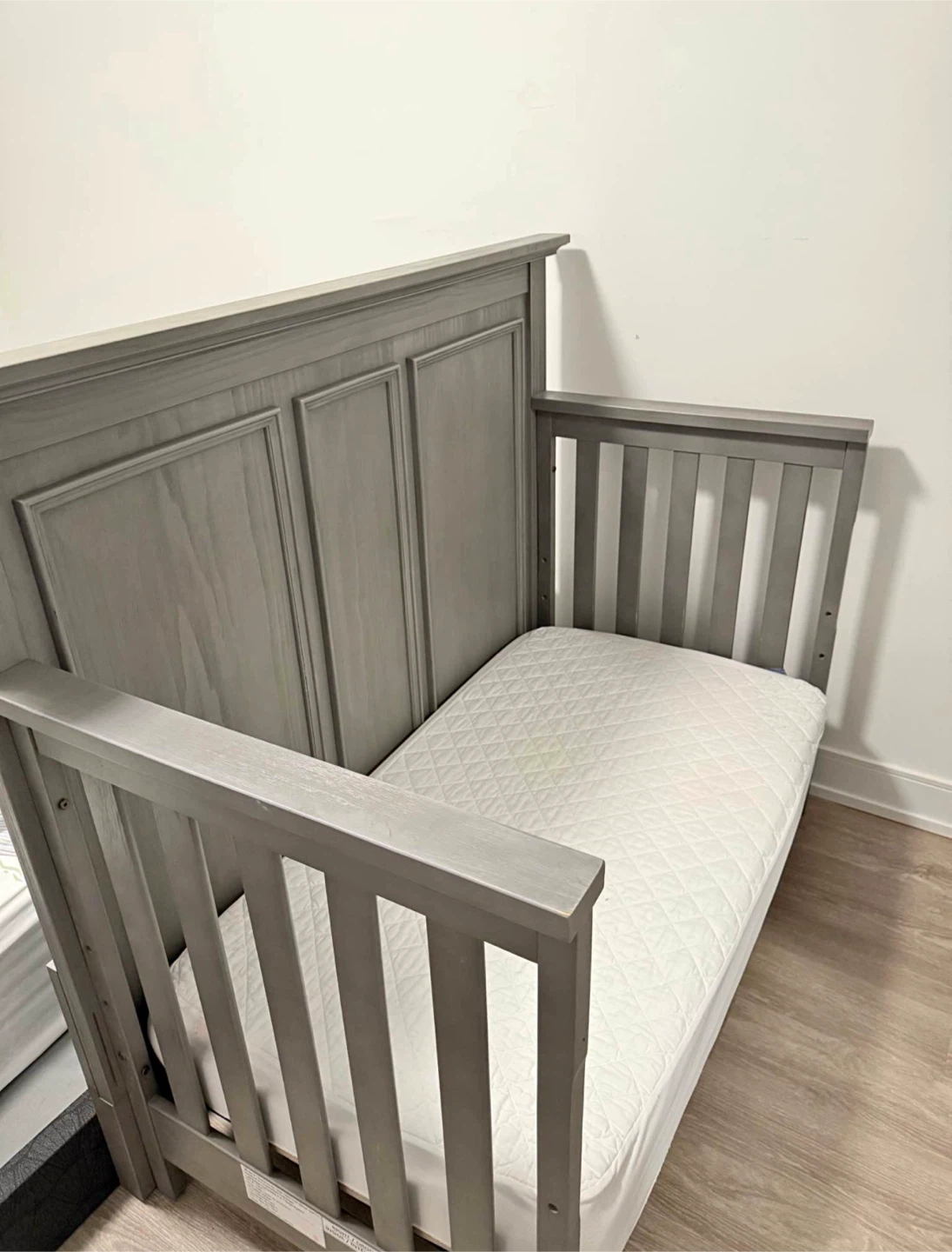 Convertible Crib with Mattress if needed - photo 2