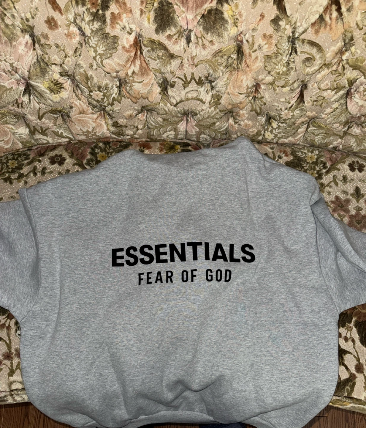 ESSENTIALS Fear of God Grey Hoodie