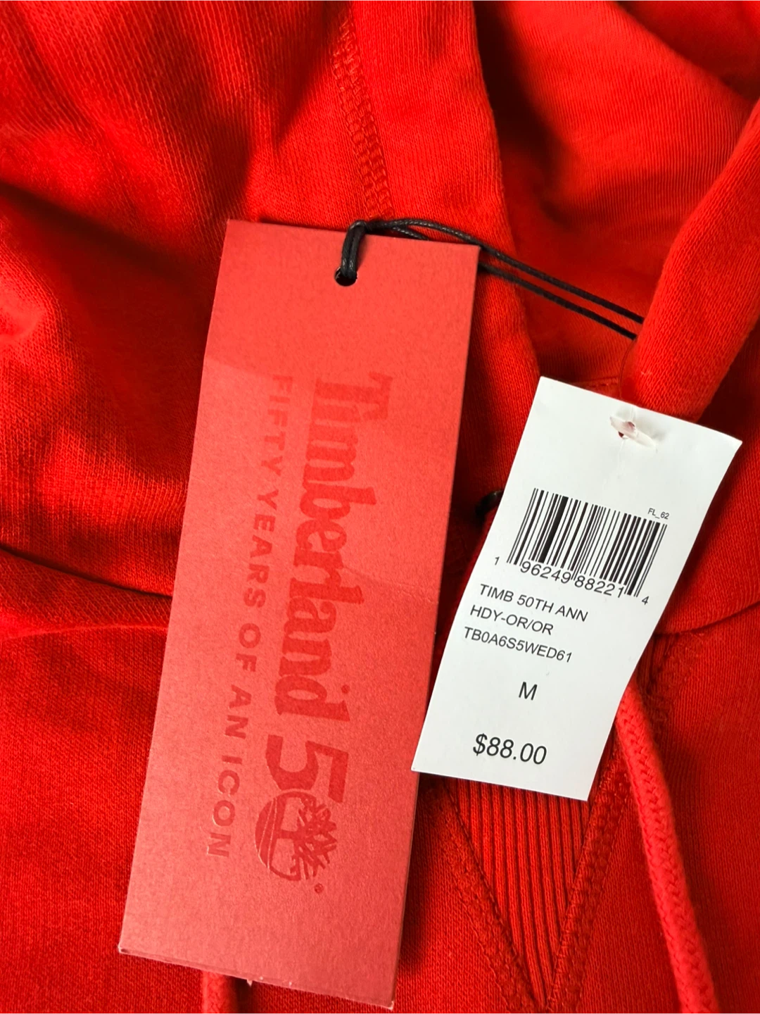 Timberland Established 1973 Red Hoodie - photo 3
