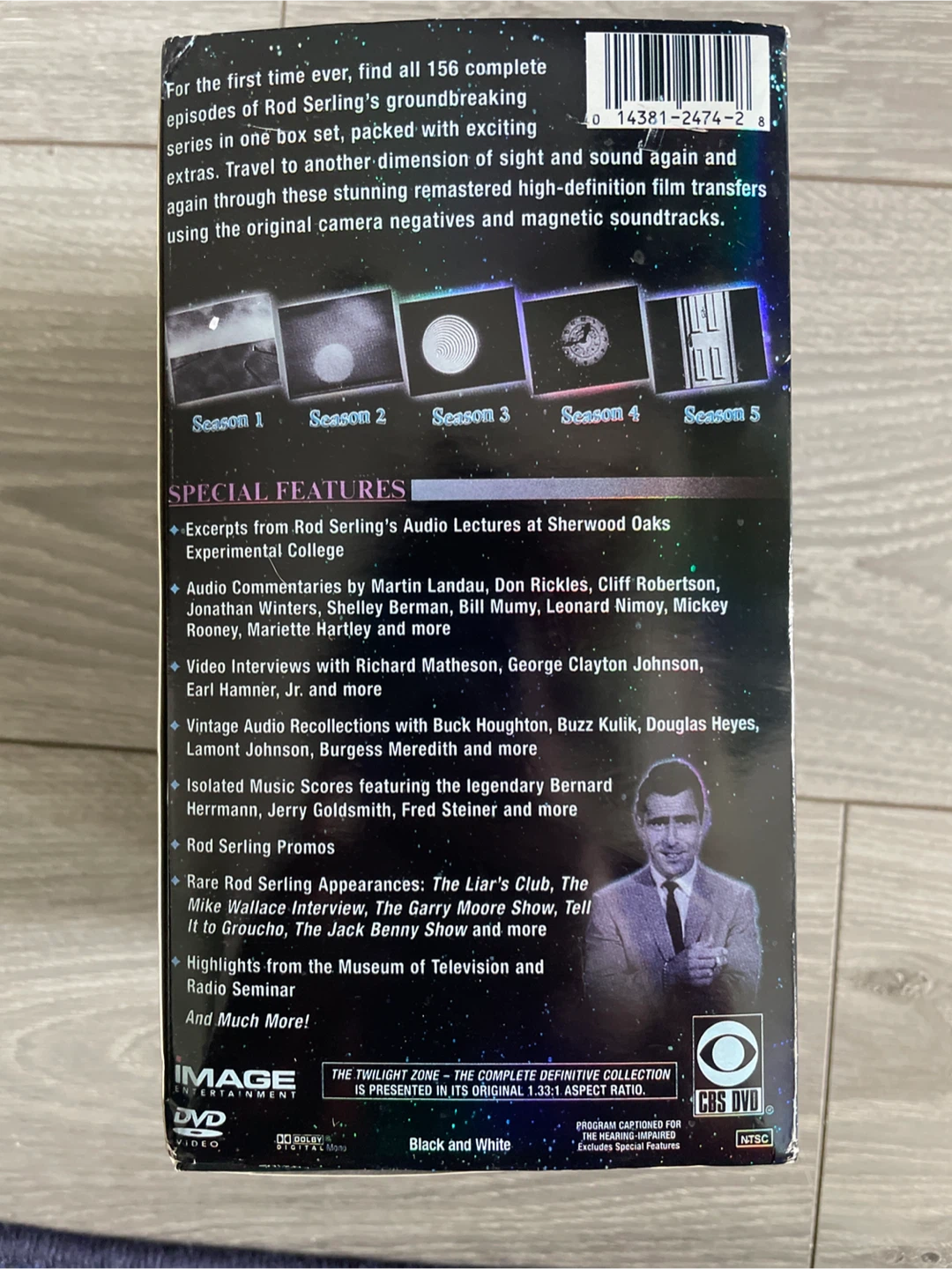 The Twilight Zone: The Complete Definitive Collection 28-DVD Set - photo 3